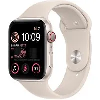 Apple Watch SE 2 GPS + Cellular 44mm Aluminium polarstern Sportarmband