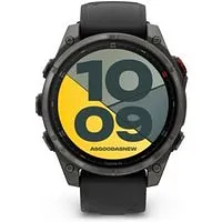 Garmin Fenix 8 Pro AMOLED Sapphire 51mm schwarz/titan carbongrau DLC Titan (010-03199-01)