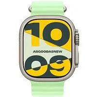 Apple Watch Ultra 3 GPS + Cellular 49mm Titan natur Ocean Armband neongrün