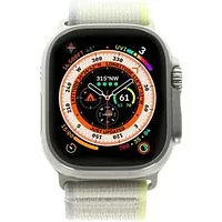 Apple Watch Ultra GPS + Cellular 49mm Titan Trail Loop gelb/Beige M/L
