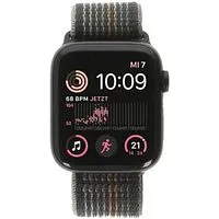 Apple Watch SE 2 GPS 44mm Aluminium mitternacht Sport Loop Mitternacht