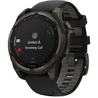 Garmin Fenix 8 Solar Sapphire 51mm graphit/titan carbongrau DLC (010-02907-11)