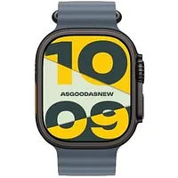 Apple Watch Ultra 3 GPS + Cellular 49mm Titan schwarz Ocean Armband maritimblau
