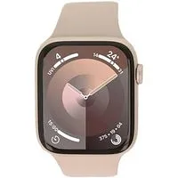 Apple Watch SE 2 GPS 44mm Aluminium polarstern Sportarmband polarstern S/M