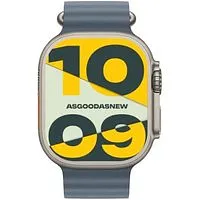 Apple Watch Ultra 3 GPS + Cellular 49mm Titan natur Ocean Armband maritimblau