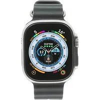 Apple Watch Ultra GPS + Cellular 49mm Titan Ocean Armband Mitternacht