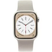 Apple Watch Series 8 GPS 41mm Aluminium polarstern Sportarmband polarstern