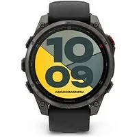 Garmin Fenix 8 Pro AMOLED Sapphire 47mm schwarz/titan carbongrau DLC Titan (010-03198-01)