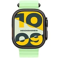 Apple Watch Ultra 3 GPS + Cellular 49mm Titan schwarz Ocean Armband neongrün
