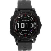 Garmin Fenix 7 Sapphire Solar 47mm schiefergrau DLC titan/schwarz (010-02540-21) schiefergrau/schwarz