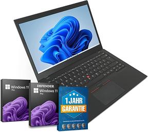 Lenovo ThinkPad T470 Notebook Laptop 14" Full HD Intel Core i5 6th Gen 8 GB RAM 256 GB SSD Windows 11 Pro (Refurbished)