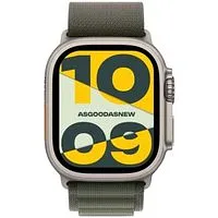 Apple Watch Ultra GPS + Cellular 49mm Titan Alpine Loop grün L