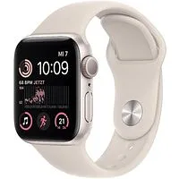 Apple Watch SE 2 GPS 40mm Aluminium polarstern Sportarmband polarstern S/M