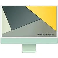 Apple iMac 24" 4.5K Display, (2024) M4 10-Core CPU | 10-Core GPU 512 GB SSD 16 GB grün