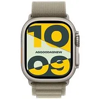Apple Watch Ultra 2 GPS + Cellular 49mm Titan natur Alpine Loop oliv M