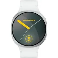 Samsung Galaxy Watch8 silver 40mm Sport Band white S/M