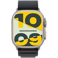 Apple Watch Ultra 3 GPS + Cellular 49mm Titan natur Alpine Loop schwarz M