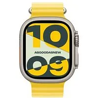 Apple Watch Ultra GPS + Cellular 49mm Titan Ocean Armband gelb