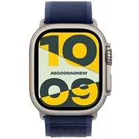 Apple Watch Ultra 2 GPS + Cellular 49mm Titan natur Trail Loop blau M/L