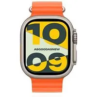 Apple Watch Ultra 2 GPS + Cellular 49mm Titan natur Ocean Armband orange