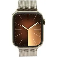 Apple Watch Series 9 GPS + Cellular 45mm Edelstahl gold Milanaise-Armband gold