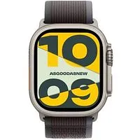 Apple Watch Ultra 2 GPS + Cellular 49mm Titan natur Trail Loop blau/schwarz M/L