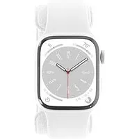 Apple Watch Series 8 GPS 41mm Aluminium silber Sportarmband