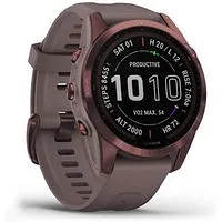 Garmin Fenix 7S Sapphire Solar 42mm mokka titan/dunkelgrau (010-02539-29)