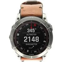 Garmin Fenix 7X Sapphire Solar 51mm titanium titan/braun (010-02541-19)
