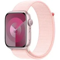 Apple Watch Series 9 GPS + Cellular 45mm Aluminium rosé Sport Loop hellrosa