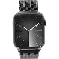 Apple Watch Series 9 GPS + Cellular 45mm Edelstahl graphit Milanaise-Armband graphit