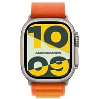 Apple Watch Ultra GPS + Cellular 49mm Titan Alpine Loop orange S