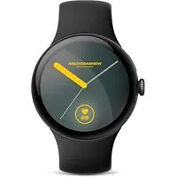 Google Pixel Watch 3 matte black 45mm Sportarmband obsidian (Wi-Fi)