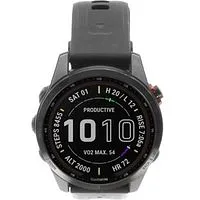 Garmin Fenix 7S Solar 42mm schiefergrau/schwarz (010-02539-13)