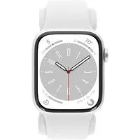 Apple Watch Series 8 GPS 45mm Aluminium silber Sportarmband