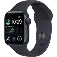 Apple Watch SE 2 GPS 44mm Aluminium mitternacht Sportarmband Mitternacht S/M