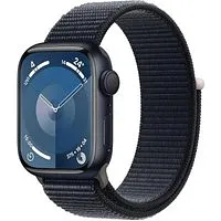 Apple Watch Series 9 GPS 41mm Aluminium mitternacht Sport Loop mitternacht