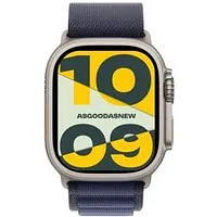 Apple Watch Ultra 2 GPS + Cellular 49mm Titan natur Alpine Loop marine L