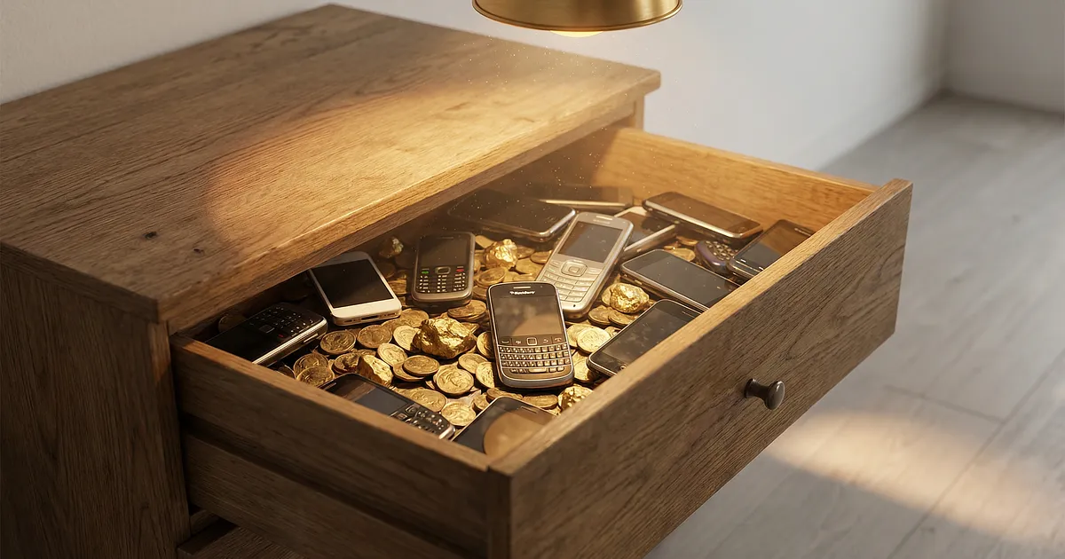 195 Million Unused Phones: Germany's Hidden Raw Material Treasure
